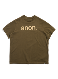 Product image of Anon Short Sleeve T-Shirt[Variant:Dried Moss]