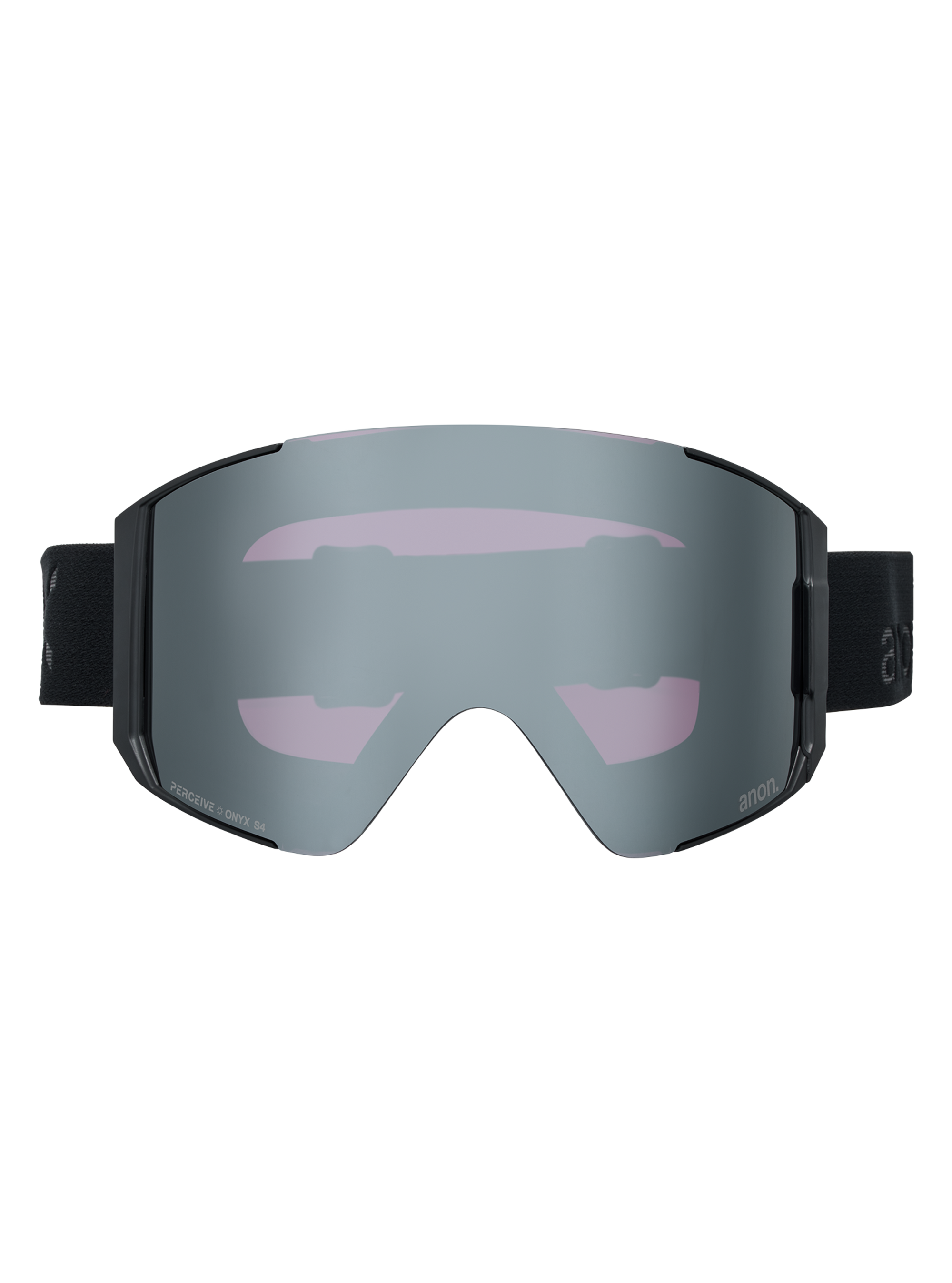 Product image of Anon Sync Goggles + Bonus Lens + MFI® Face Mask[Variant:Frame: Smoke, Lens: Perceive Sunny Onyx (6% / S4), Spare Lens: Perceive Variable Violet (34% / S2)]