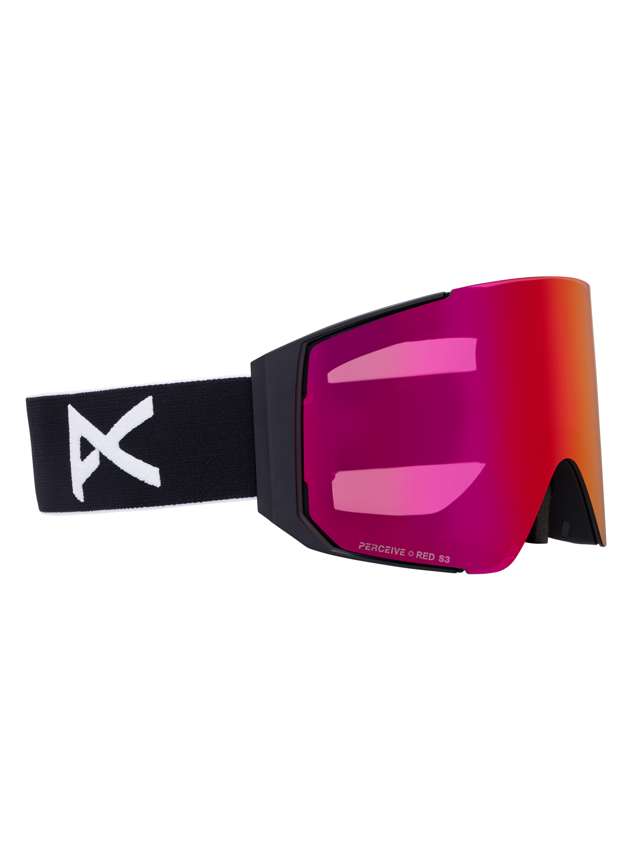 Product image of Anon Sync Goggles + Bonus Lens + MFI® Face Mask[Variant:Frame: Black, Lens: Perceive Sunny Red (14% / S3), Spare Lens: Perceive Cloudy Burst (59% / S1)]