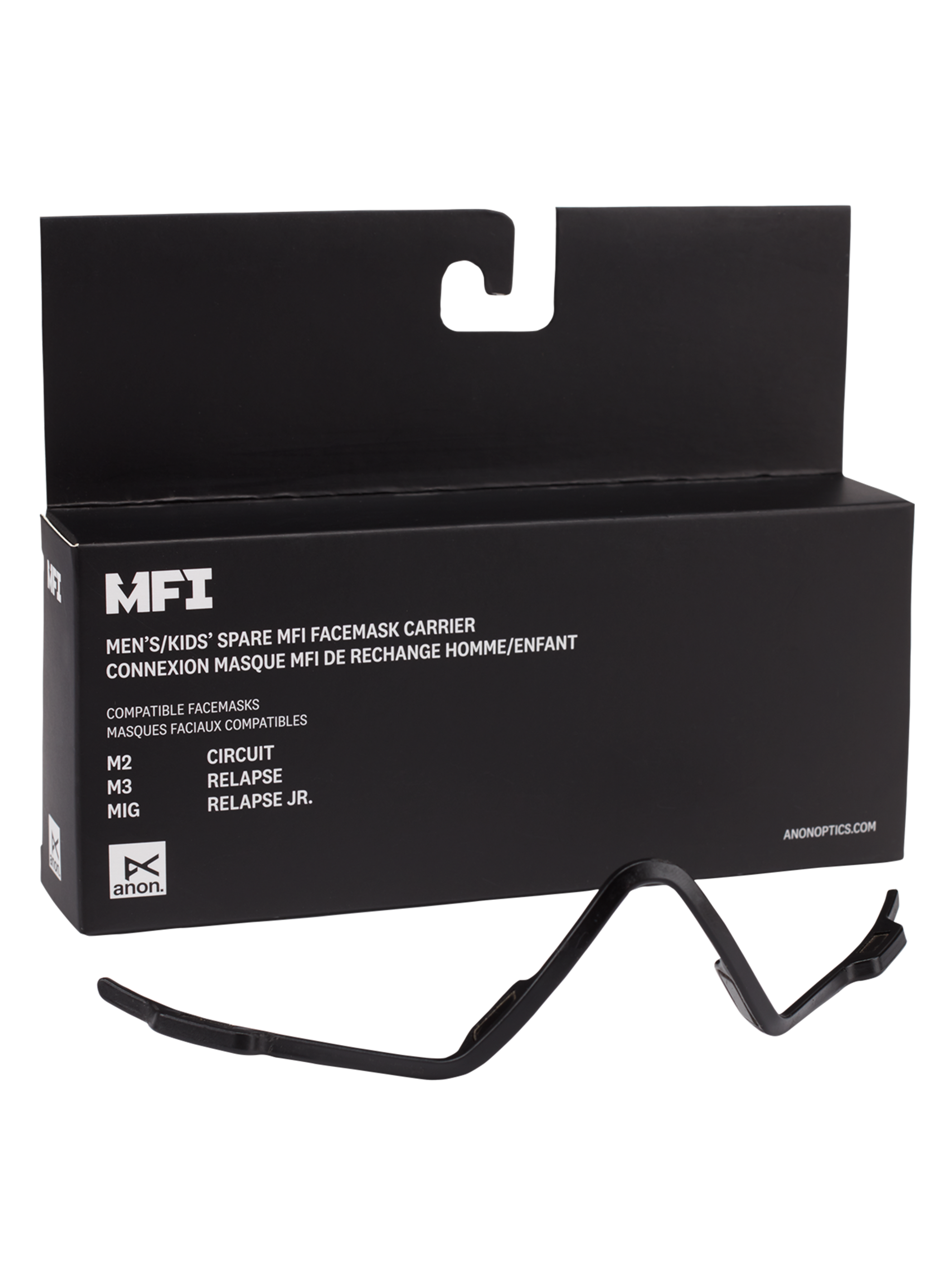 Product image of Anon MFI® Face Mask Carrier (Black)[Variant:CR Black]