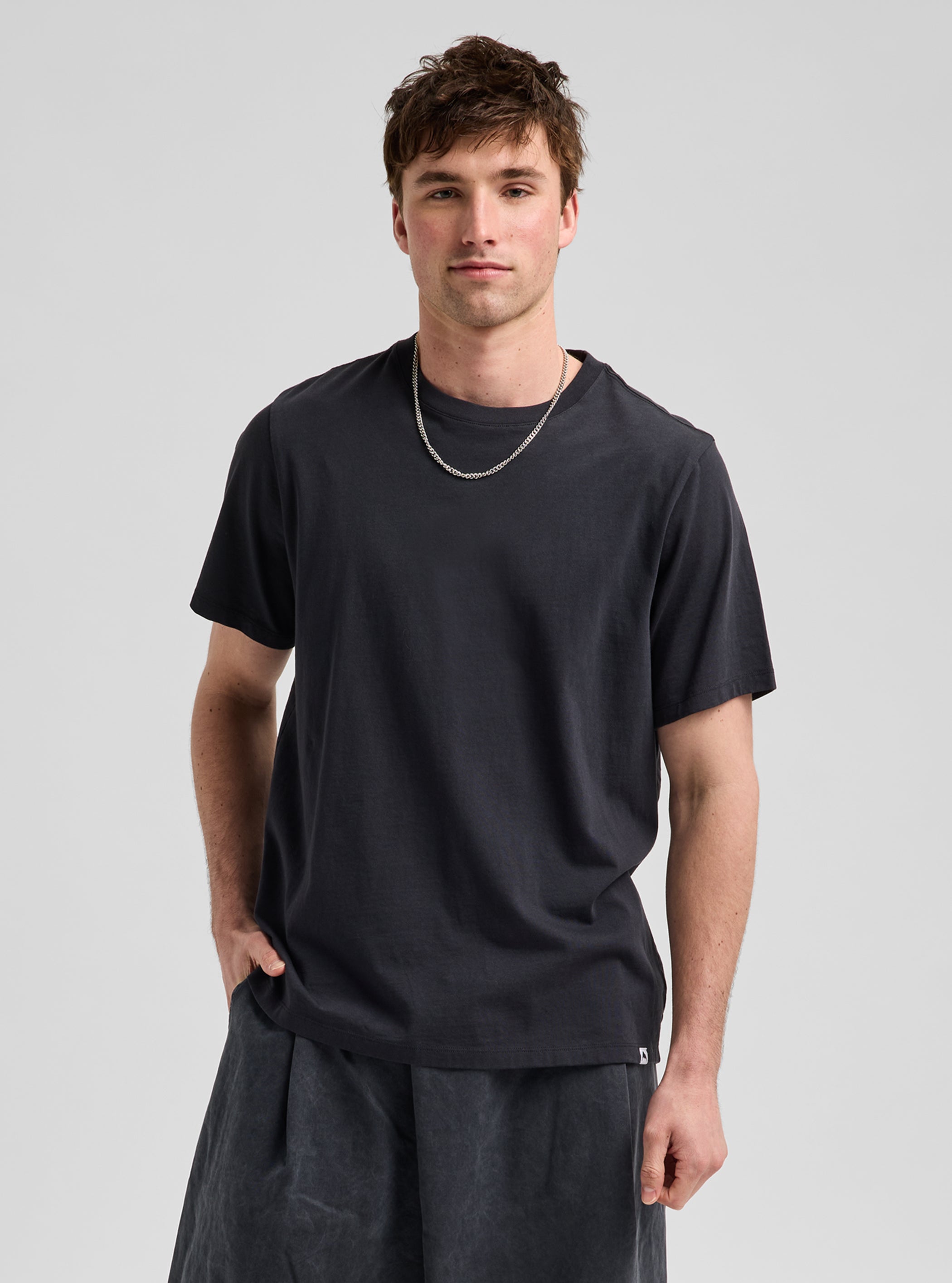 Product image of Burton Classic Short Sleeve T-Shirt[Variant:True Black]