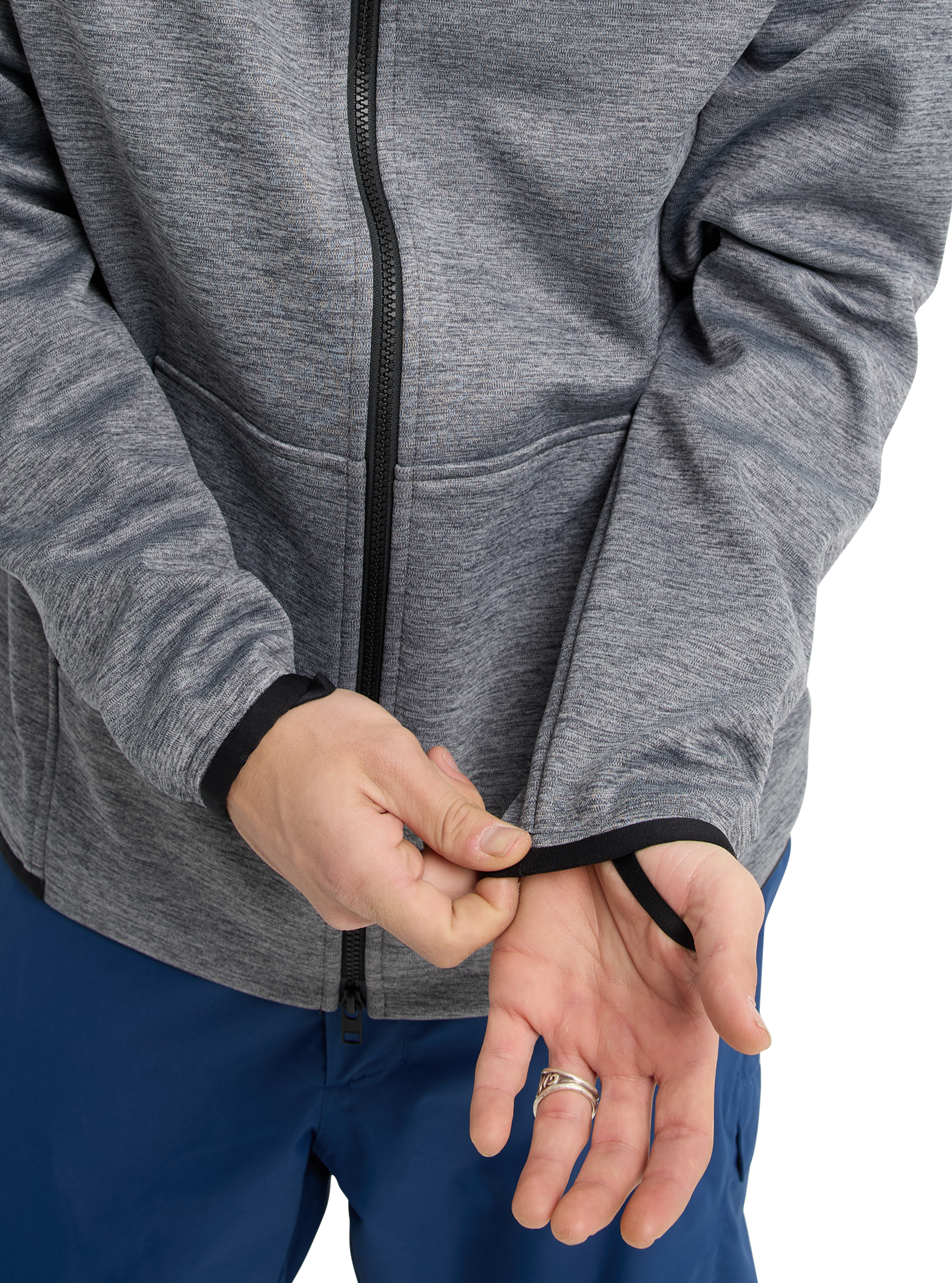 Burton Crown wetterfeste Fleece-Jacke mit durchgehendem Reißverschluss für Herren