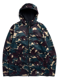 Product image of Burton Men's Crown Weatherproof Full-Zip Fleece[Variant:Seersucker Camo]
