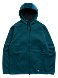 Product image of Burton Men's Crown Weatherproof Full-Zip Fleece[Variant:Atlantic Teal]