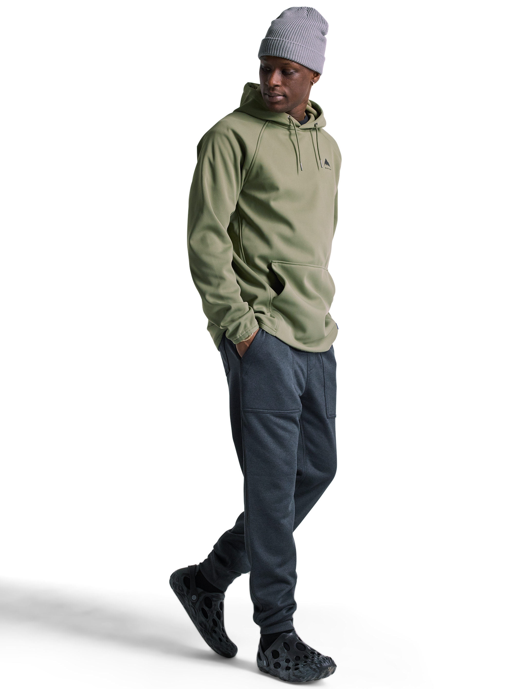 Burton - Pull en polaire imperméable Crown homme
