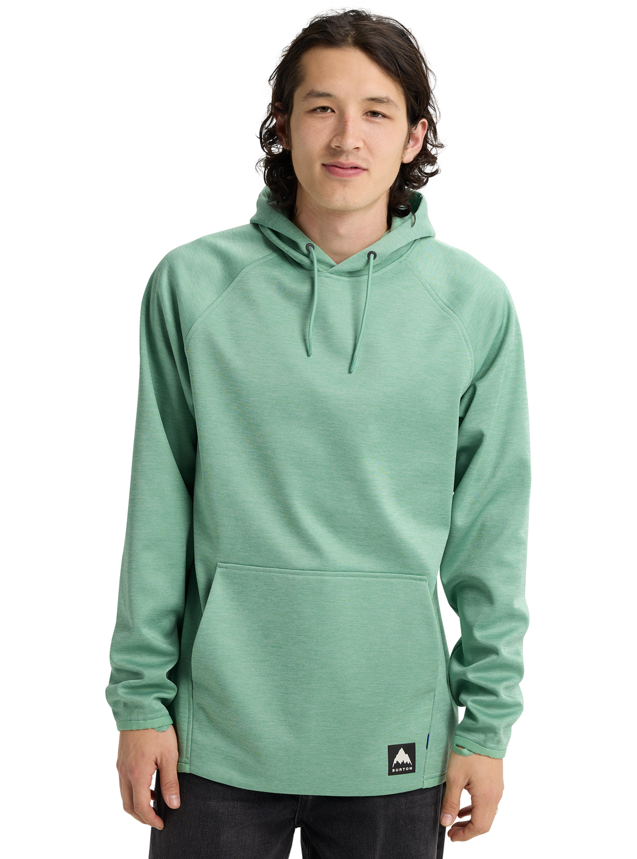 Product image of Men's Burton Crown Weatherproof Fleece Pullover[Variant:Soft Sage Heather]
