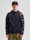Product image of Men's Burton Crown Weatherproof Pullover Fleece[Variant:Seersucker / True Black]