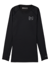 Product image of Women's Burton [ak] Helium Power Grid™ Base Layer Crewneck[Variant:True Black]