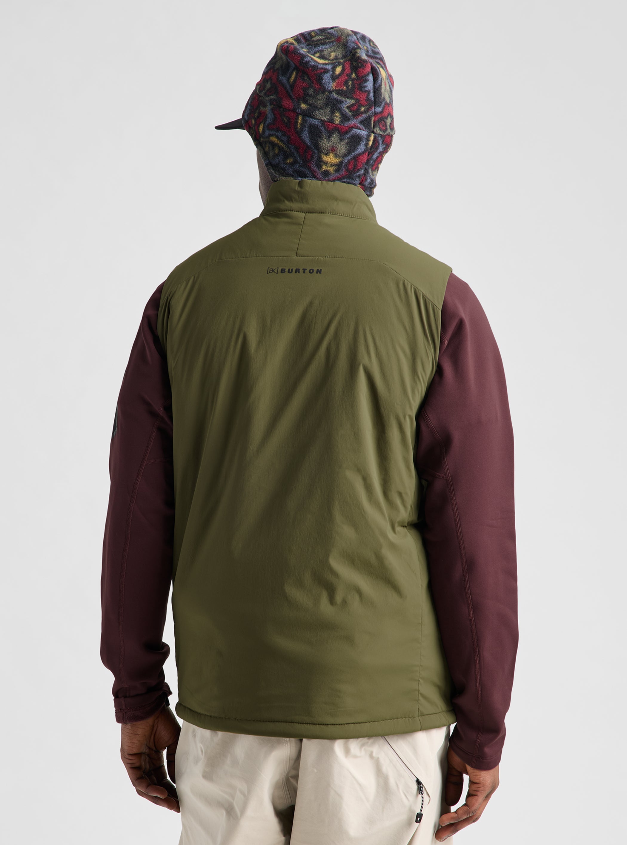 Product image of Men's Burton [ak] Helium Stretch Insulated Vest[Variant:Dried Moss]
