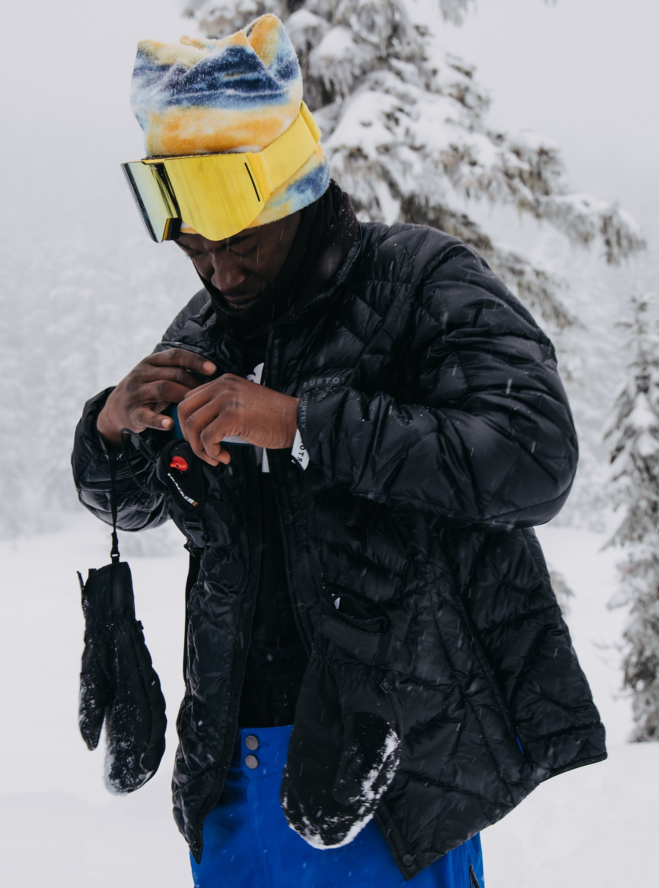 Product image of Men's Burton [ak] Baker Ultralight Down Jacket[Variant:True Black]