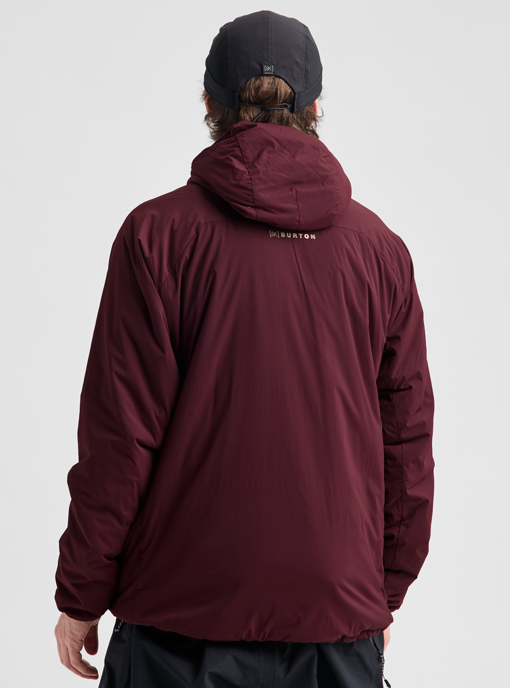 Product image of Men's Burton [ak] Helium Hooded Stretch Insulated Jacket[Variant:Rum Raisin]
