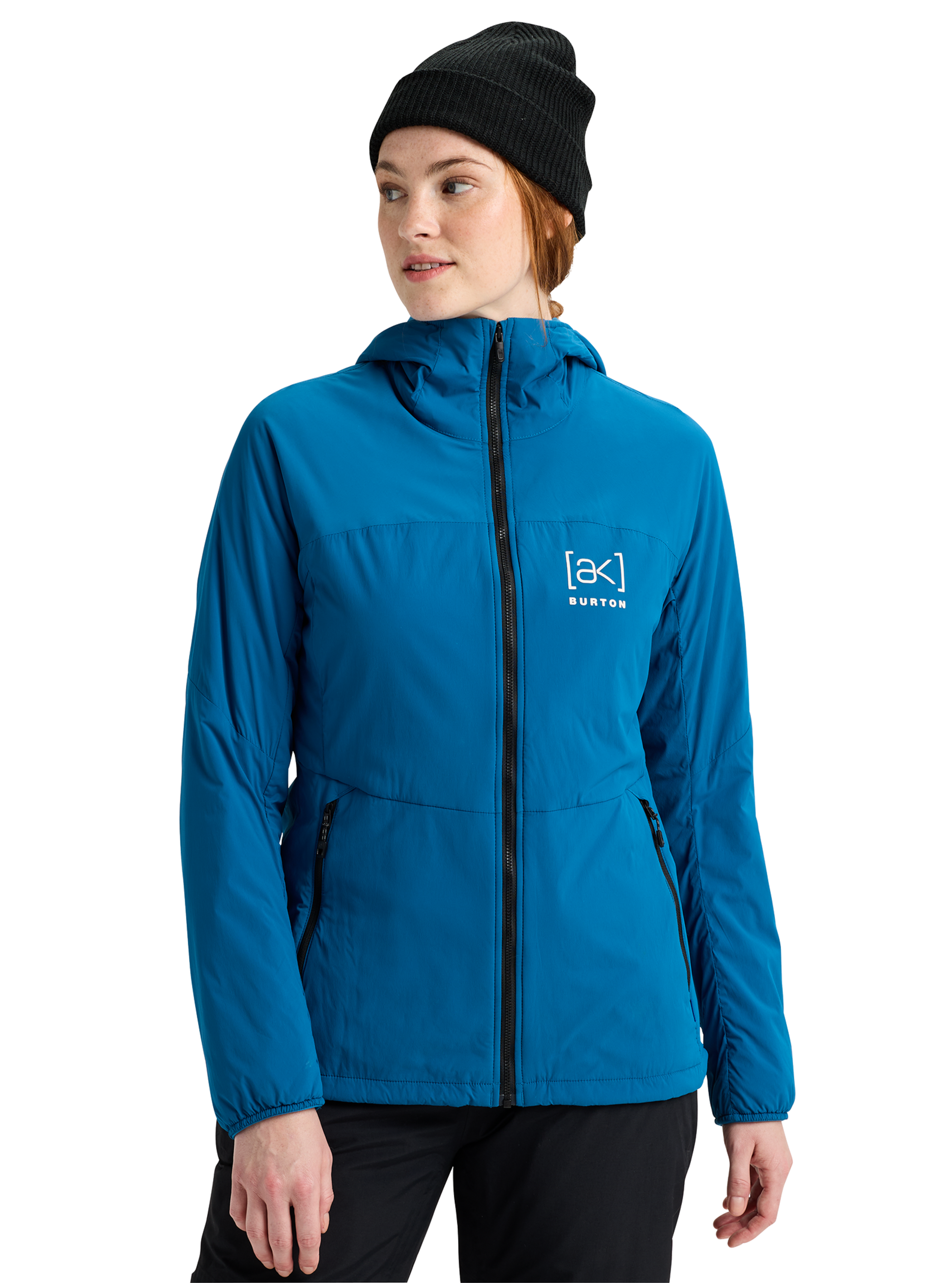 Product image of Women's Burton [ak] Helium Hooded Stretch Insulated Jacket[Variant:Blue Teal]