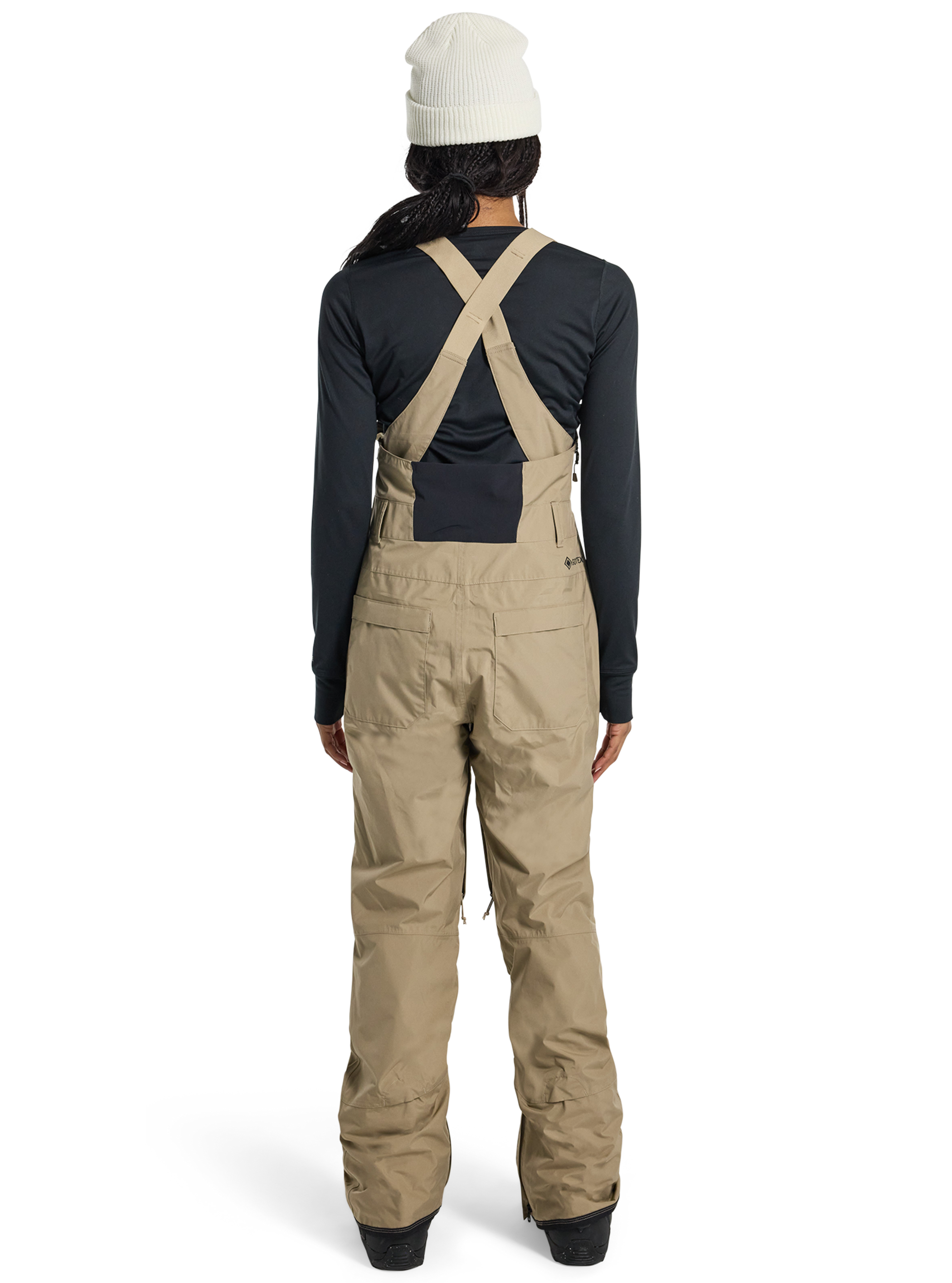 Product image of Women's Burton Avalon GORE-TEX 2L Bib Pants[Variant:Summit Taupe]