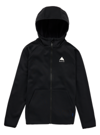Product image of Kids' Burton Crown Weatherproof Full-Zip Fleece[Variant:True Black]