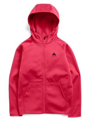 Product image of Kids' Burton Crown Weatherproof Full-Zip Fleece[Variant:Azalea Pink]