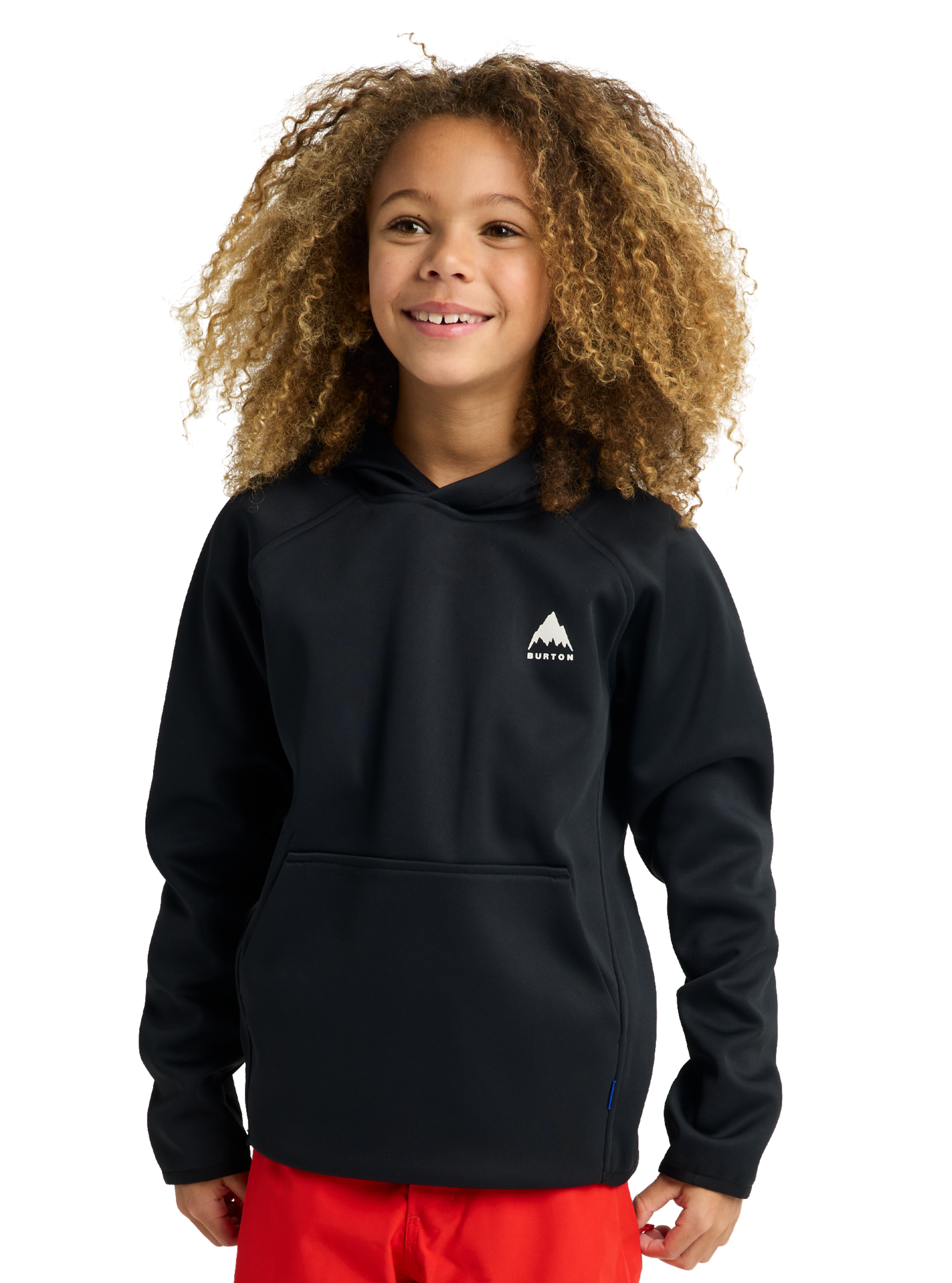 Product image of Kids' Burton Crown Weatherproof Fleece Pullover[Variant:True Black]