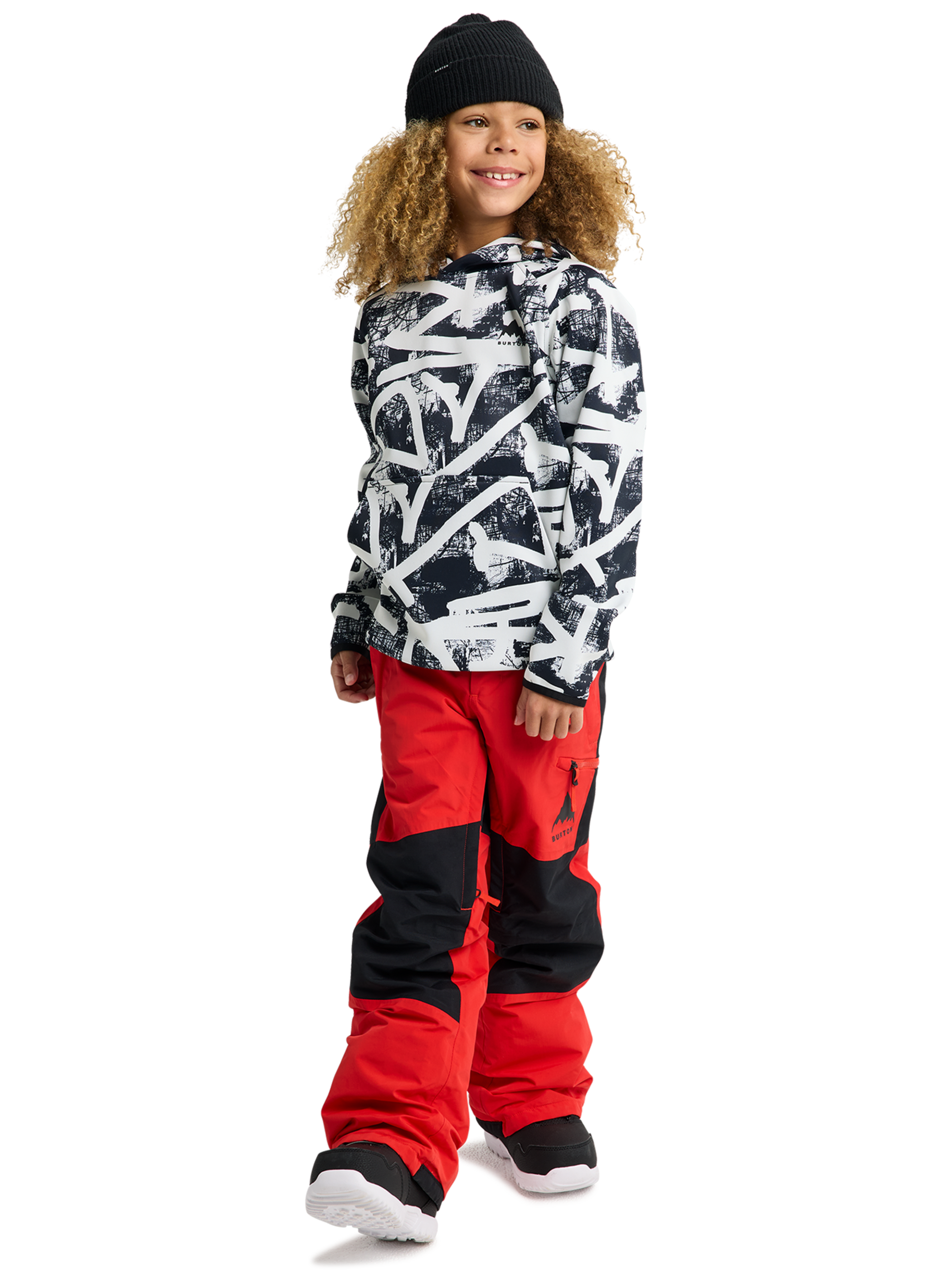 Burton Crown wetterfester Fleece-Pullover für Kinder