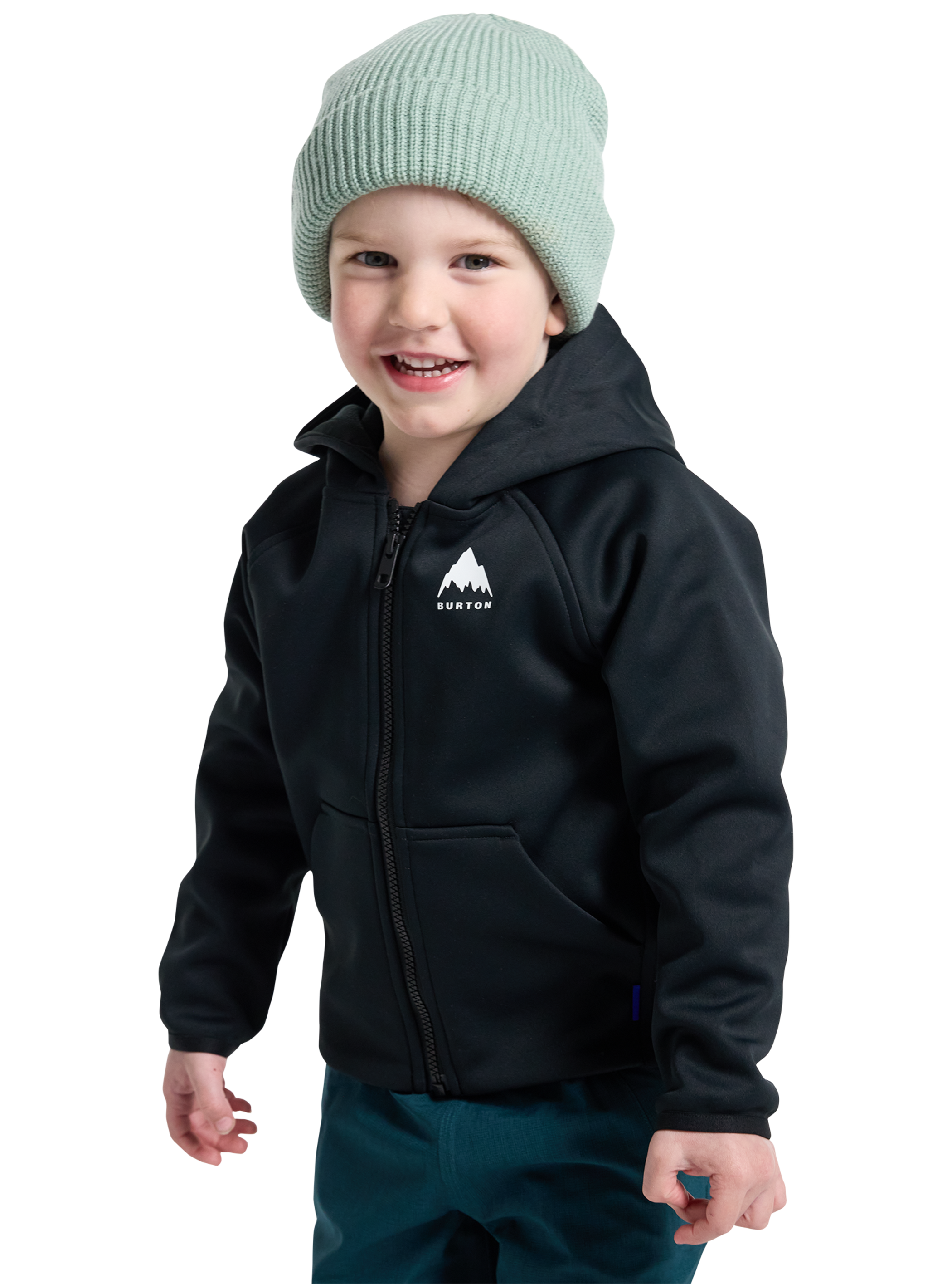Burton Crown Wetterfestes Full-Zip-Fleece für Kleinkinder