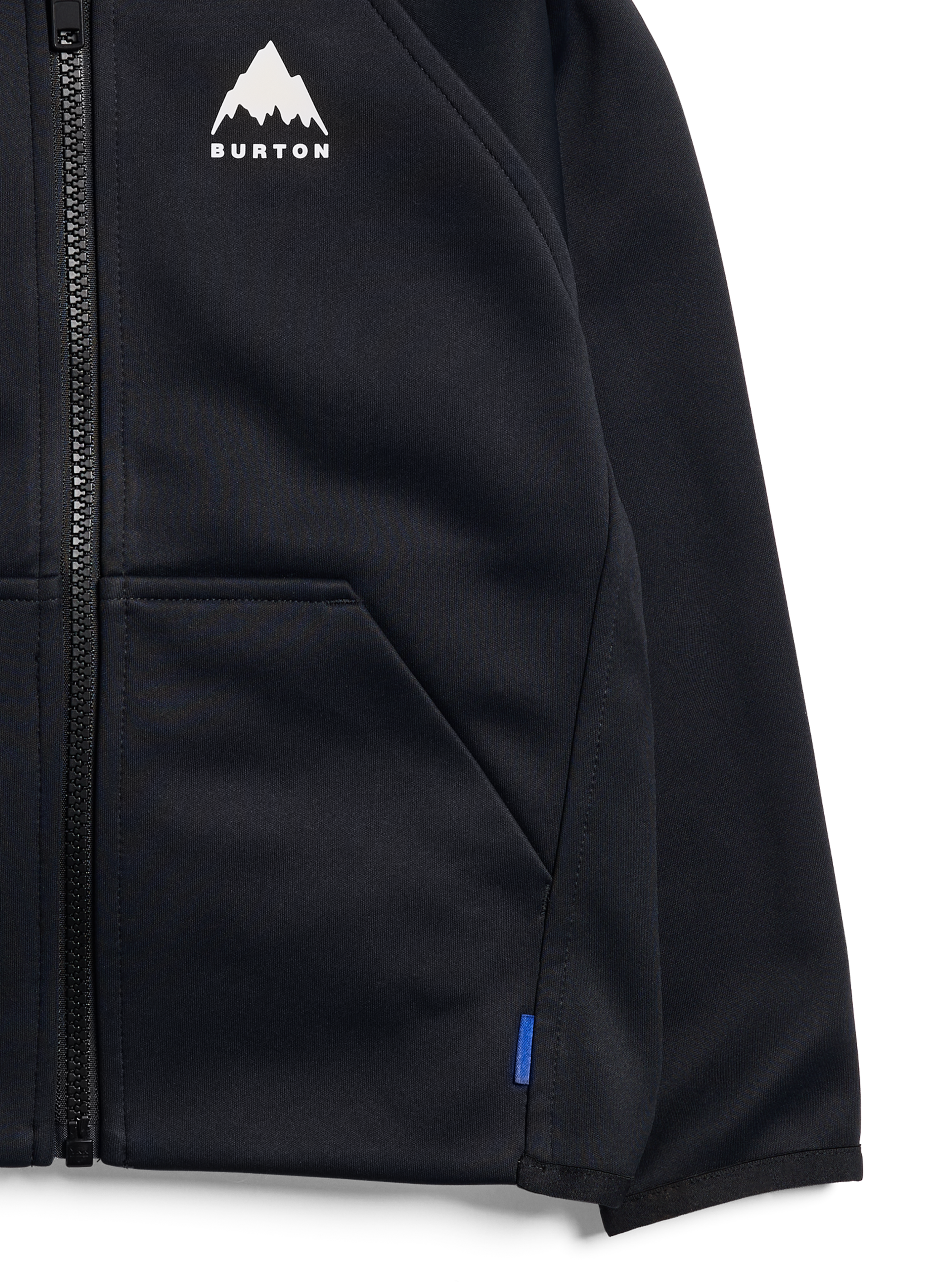 Product image of Toddlers' Burton Crown Weatherproof Full-Zip Fleece[Variant:True Black]