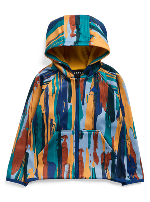 Product image of Toddlers' Burton Crown Weatherproof Full-Zip Fleece[Variant:Paint Stripe]