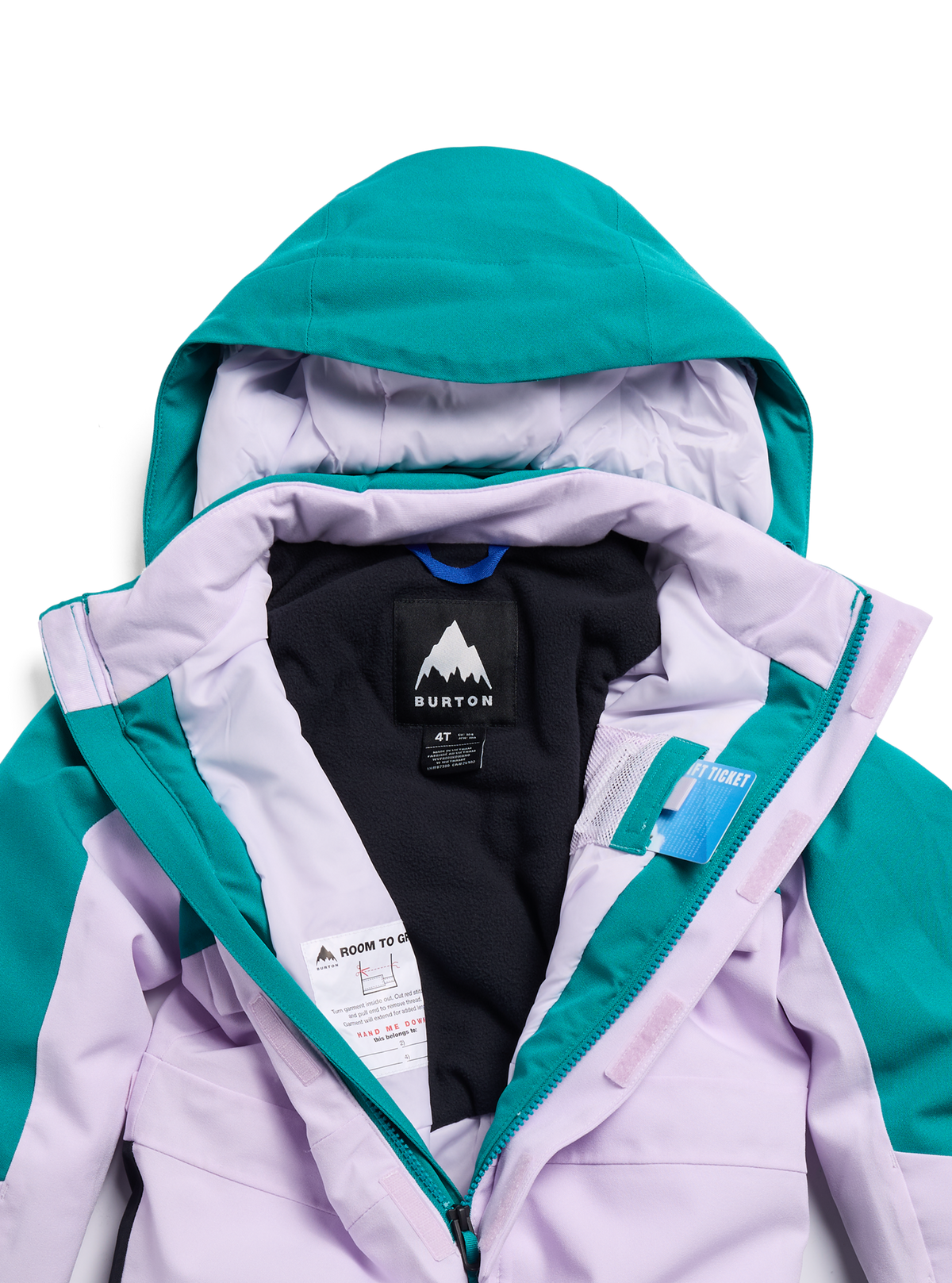 Product image of Toddlers' Burton 2L One Piece[Variant:Pacific Teal / Moondust Purple]