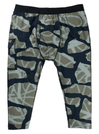 Product image of Men's Burton Midweight X Base Layer Three-Quarter Boot Pants[Variant:Graffiti Camo]