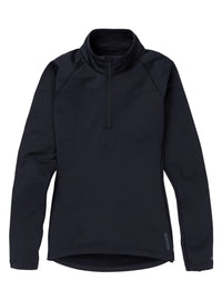 Product image of Women's Burton Heavyweight X Base Layer Quarter-Zip Shirt[Variant: True Black]