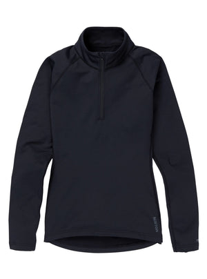 Product image of Women's Burton Heavyweight X Base Layer Quarter-Zip Shirt[Variant: True Black]