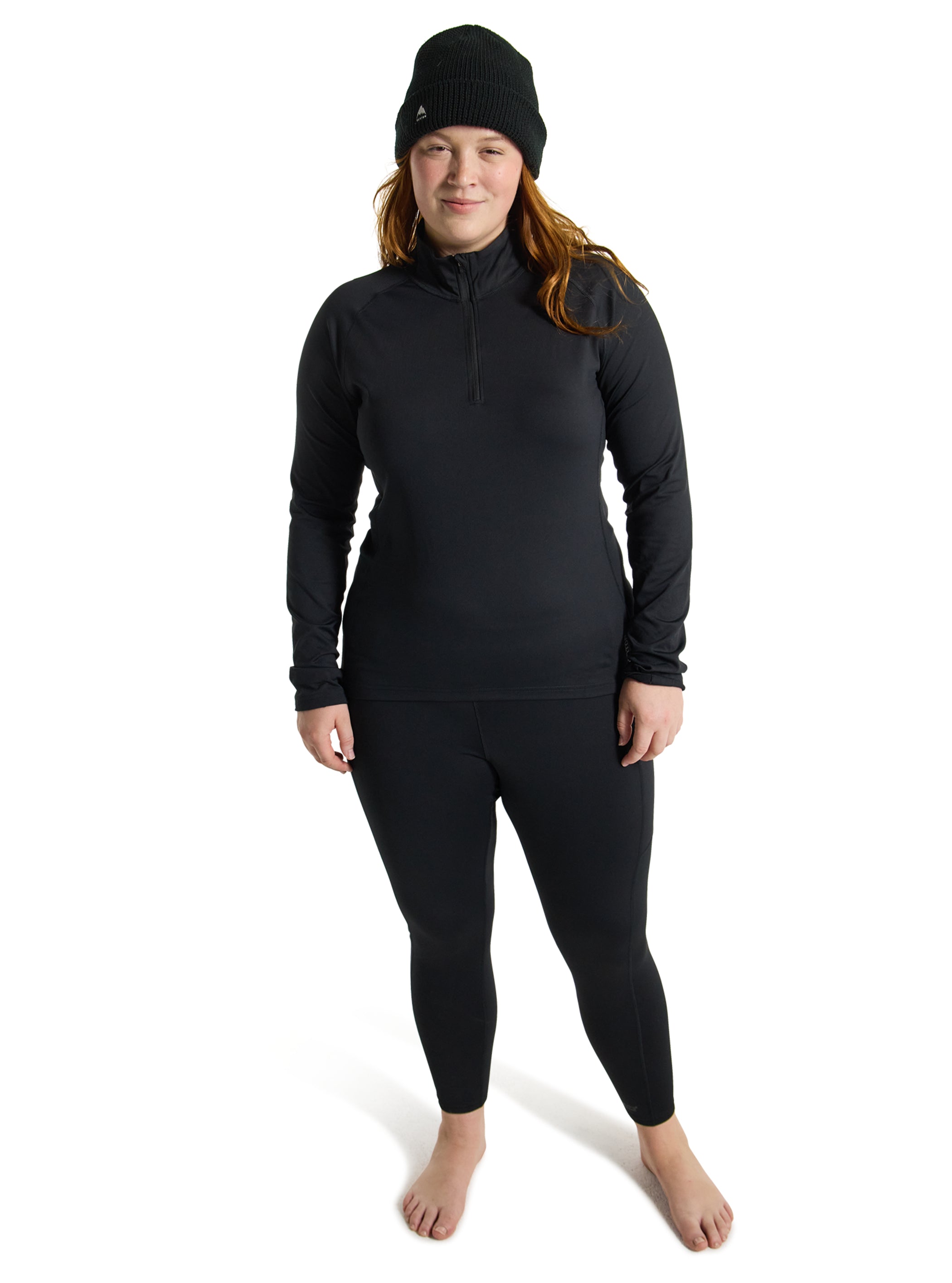 Burton Heavyweight X Funktionsshirt mit Viertelreißverschluss für Damen