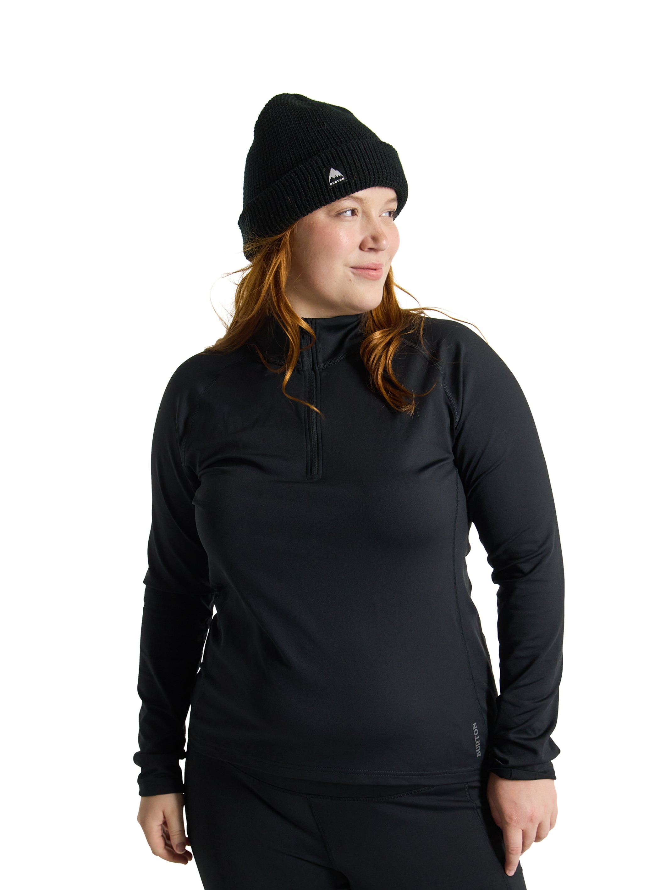 Burton Heavyweight X Funktionsshirt mit Viertelreißverschluss für Damen