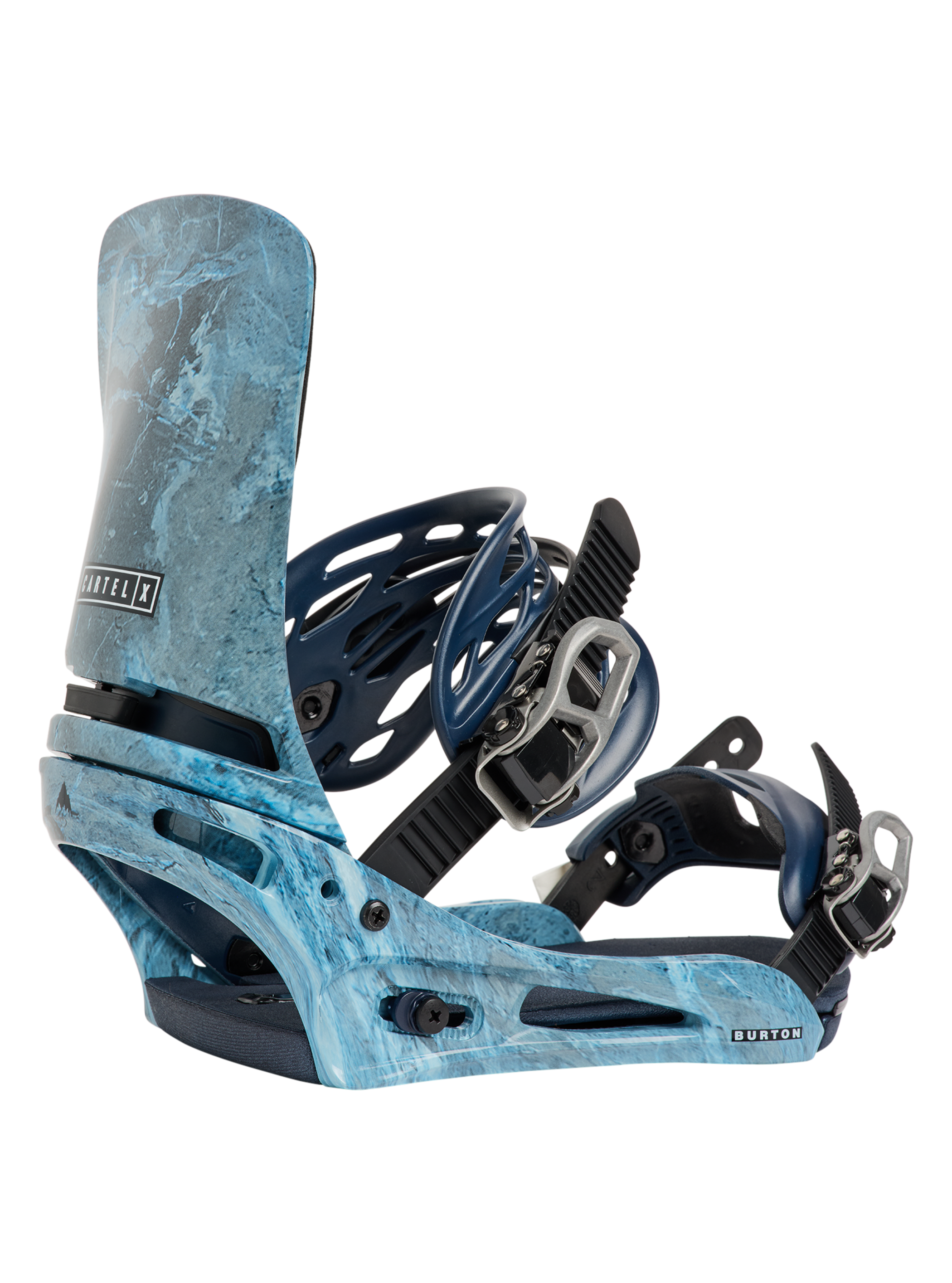 Product image of Men's Burton Cartel X Re:Flex Snowboard Bindings[Variant:Marbled Stone]