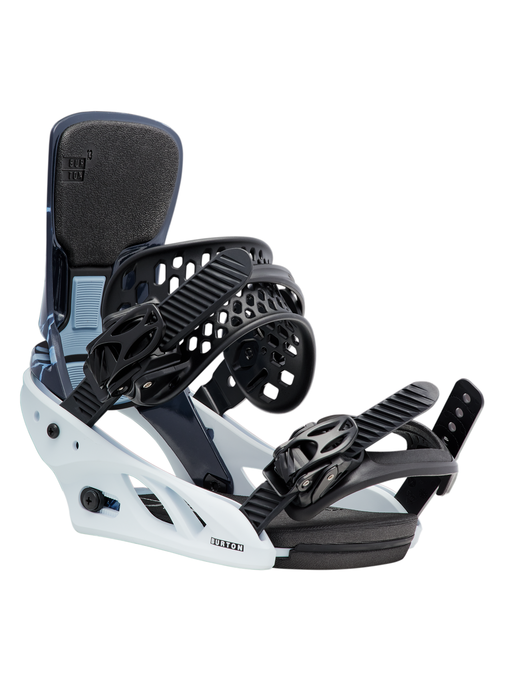 Product image of Women's Burton Lexa X Re:Flex Snowboard Bindings[Variant:Cyanotype Floral / White]