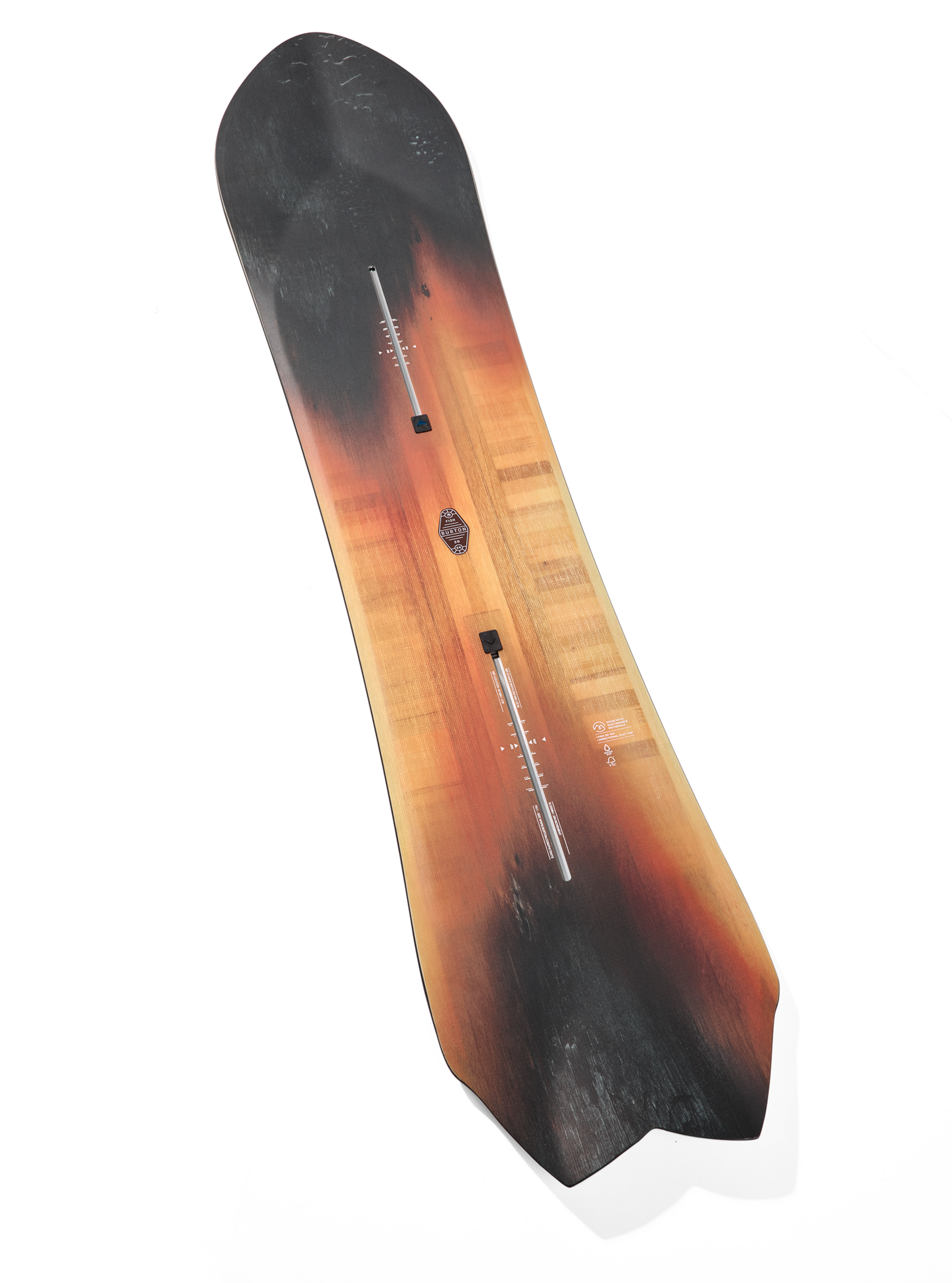 Burton 3D Fish Directional Flat Top Snowboard