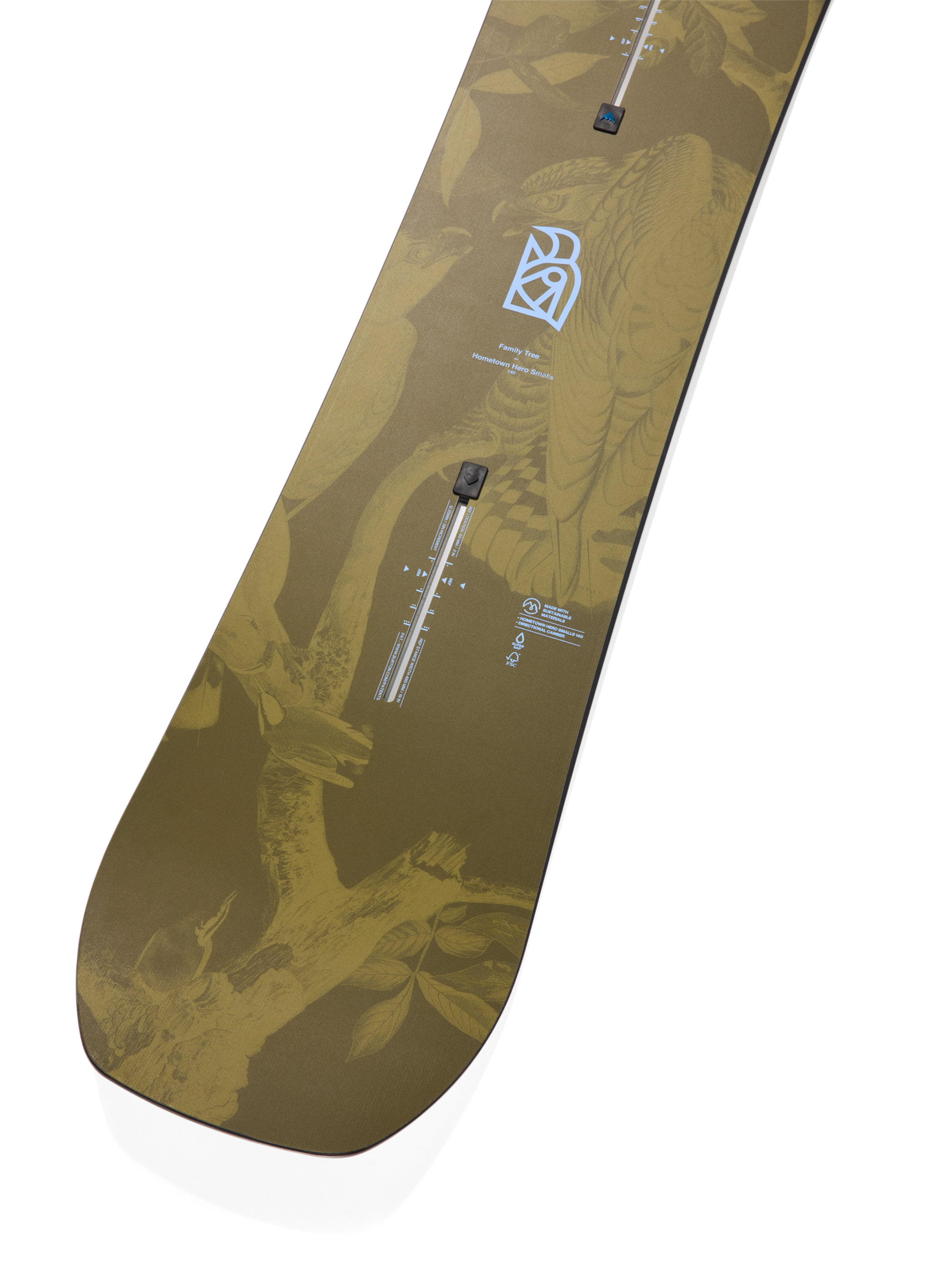Burton Family Tree Hometown Hero Camber Snowboard für Kinder