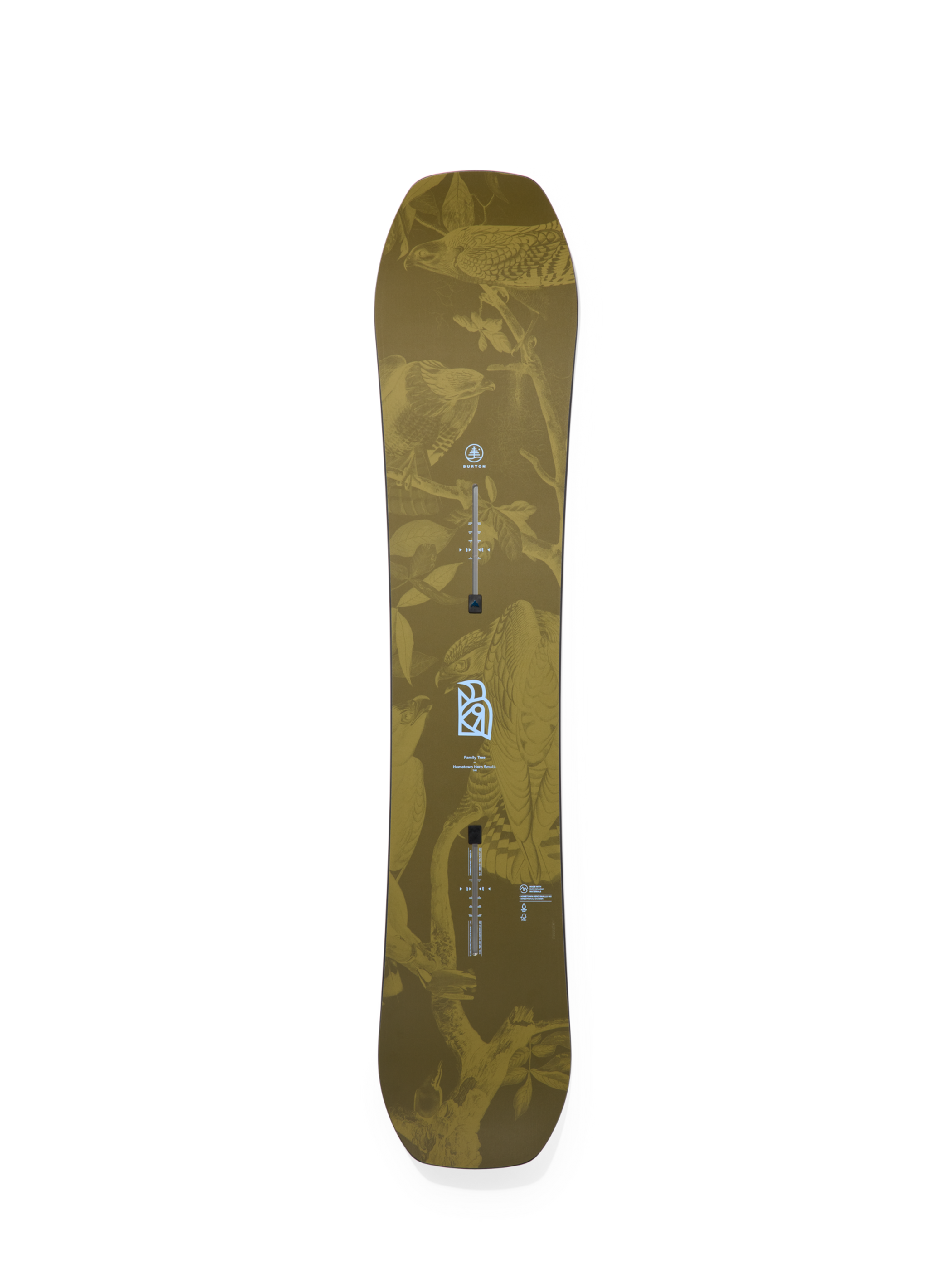 Burton Family Tree Hometown Hero Camber Snowboard für Kinder