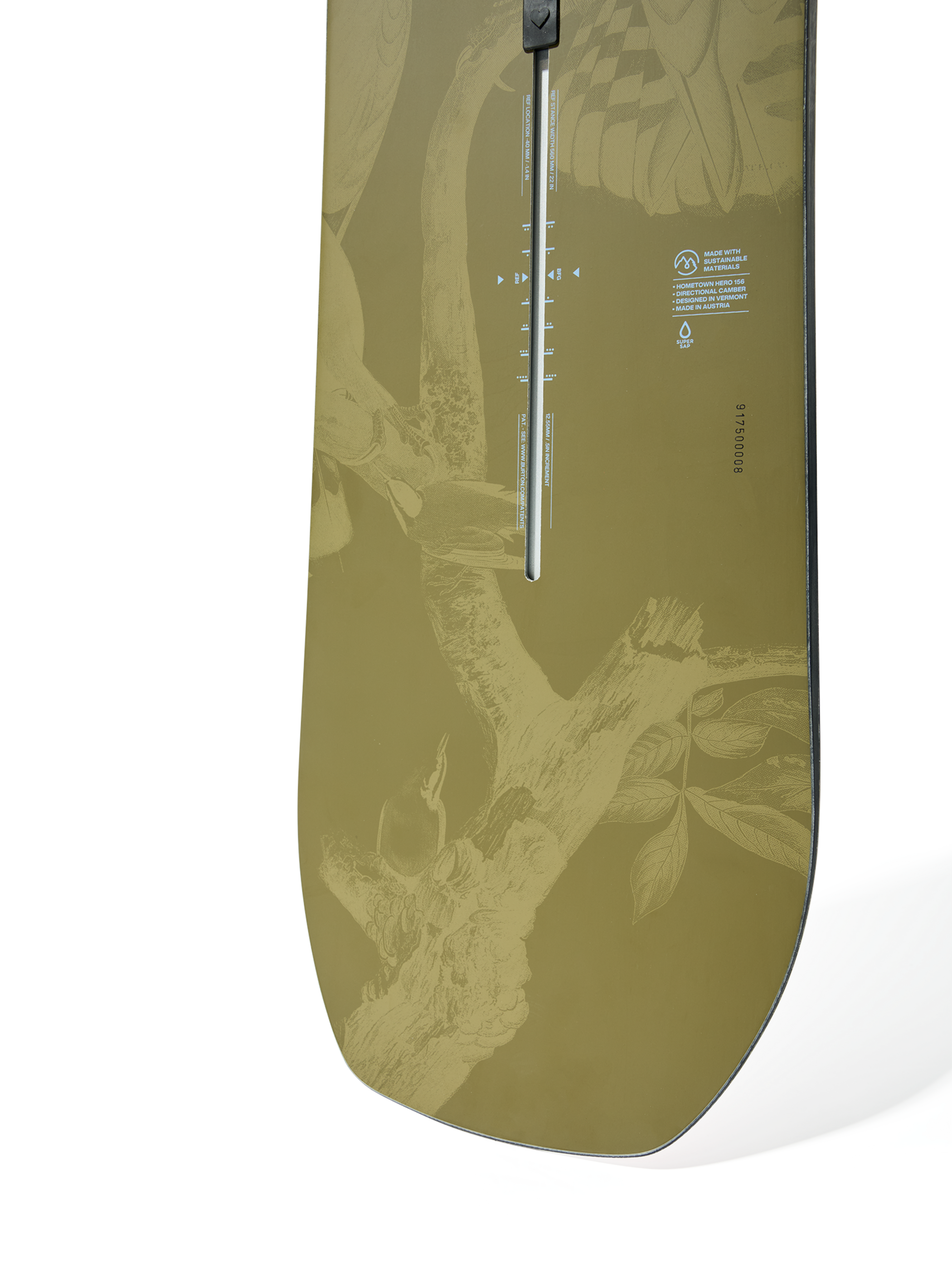 Burton Family Tree Hometown Hero Camber Snowboard