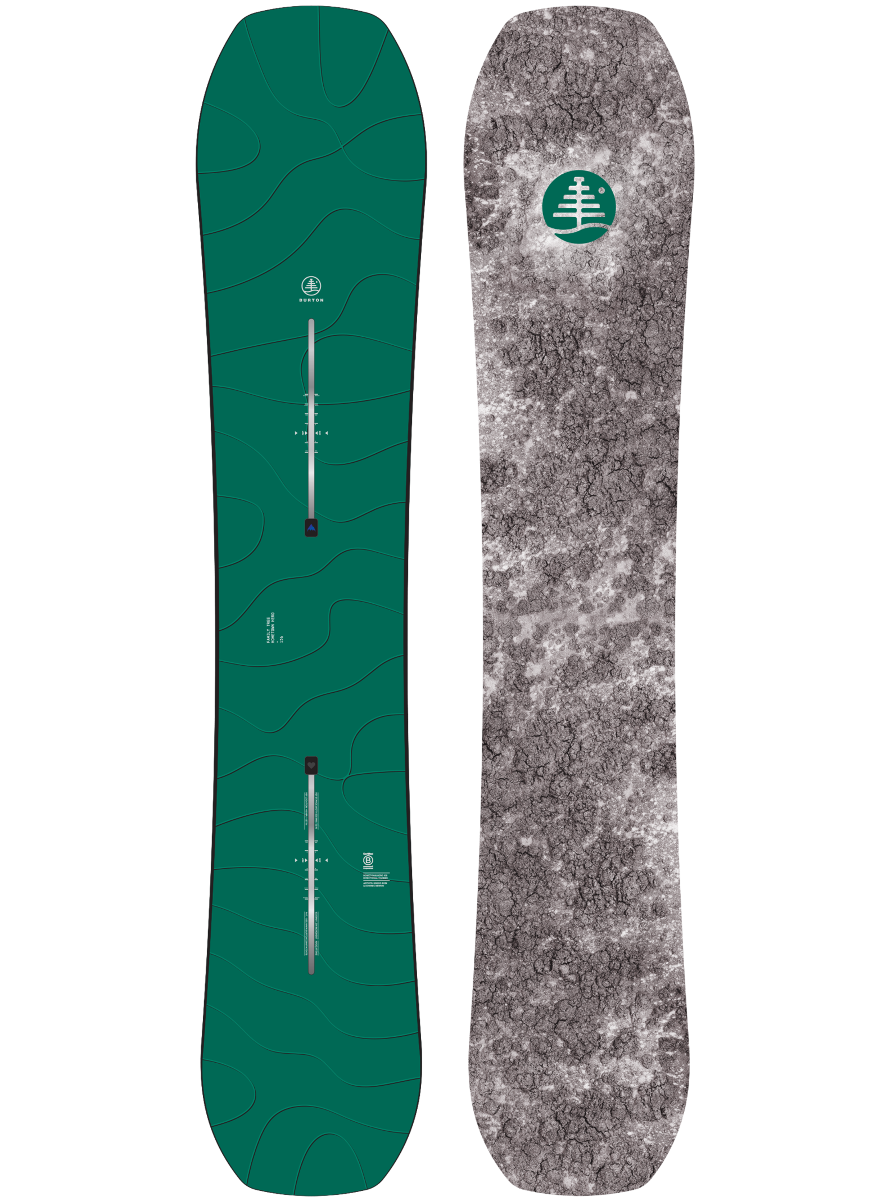 Burton Family Tree Hometown Hero Camber Snowboard