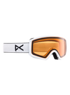 Product image of Anon Tracker 2.0 Low Bridge Fit Goggles[Variant:Frame: White, Lens: Amber (55% / S1)]
