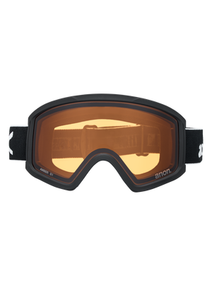 Product image of Anon Tracker 2.0 Goggles + MFI® Face Mask[Variant:Frame: Black, Lens: Amber (55% / S1)]
