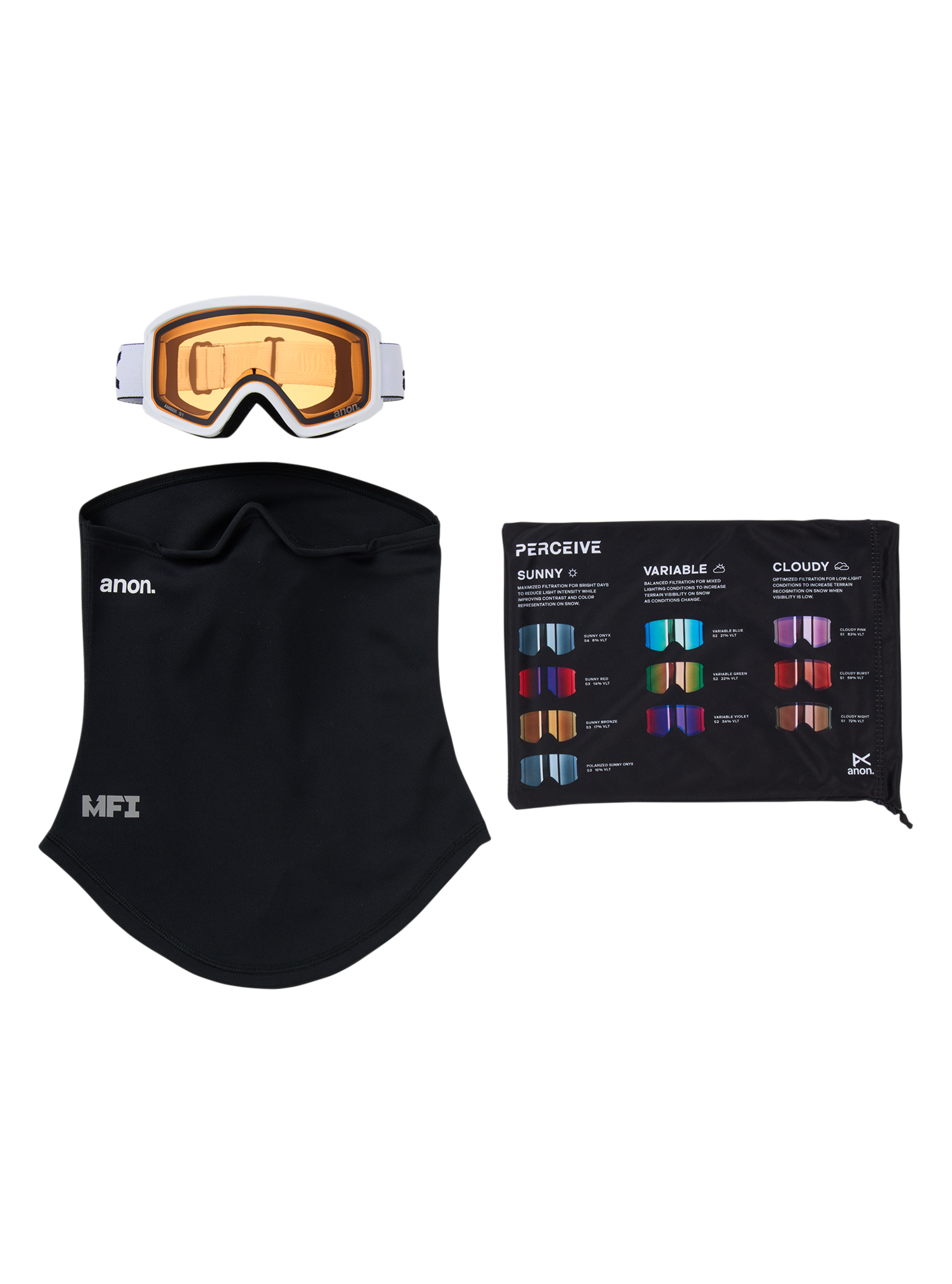 Anon Tracker 2.0 Brille + MFI® Face Mask