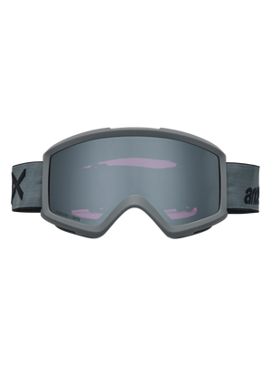 Product image of Anon Helix 2.0 Goggles + Bonus Lens[Variant:Frame: Stealth, Lens: Perceive Sunny Onyx (6% / S4), Spare Lens: Amber (55% / S1)]