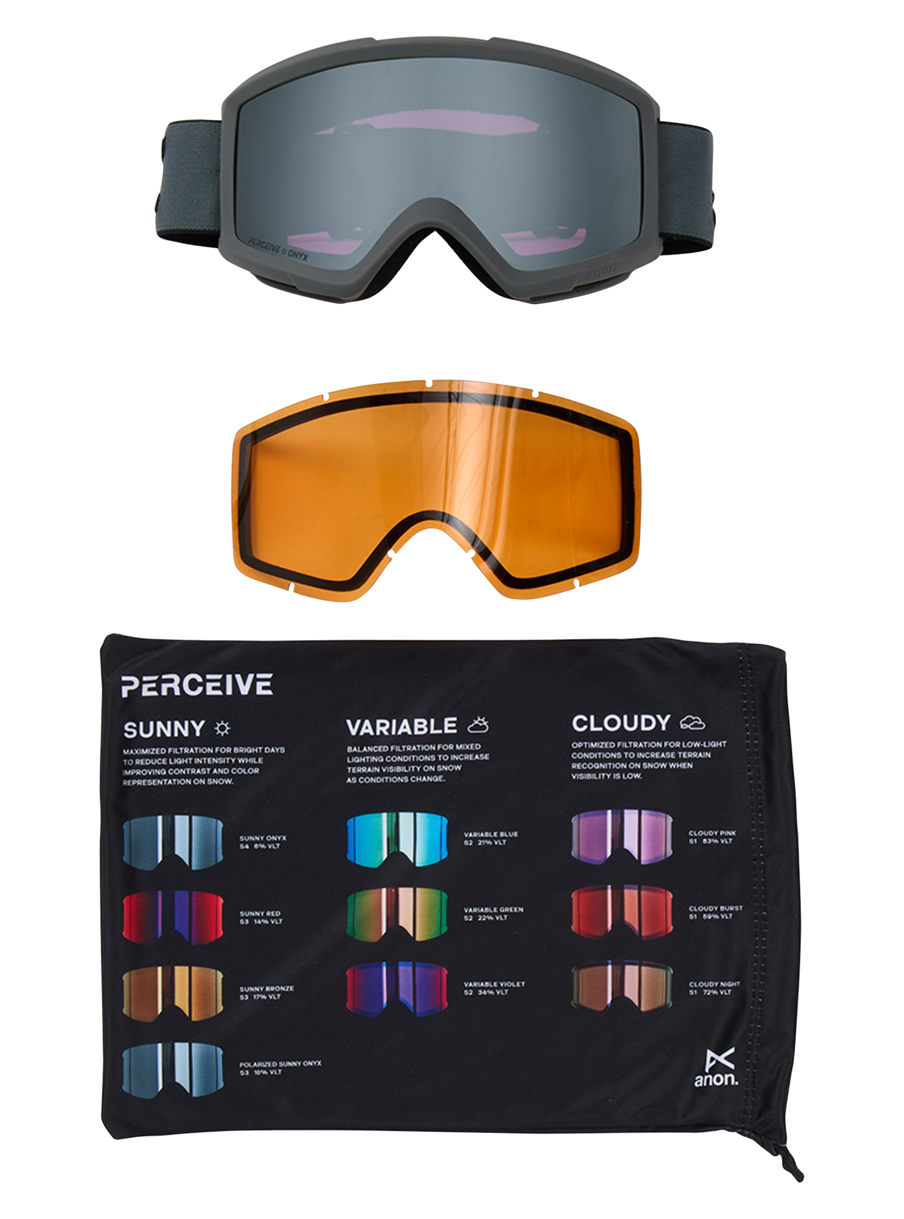 Anon Helix 2.0 Goggles + Bonus Lens | Goggle Packages
