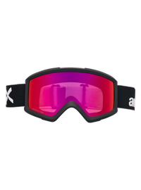 Product image of Anon Helix 2.0 Goggles + Bonus Lens[Variant:Frame: Black, Lens: Perceive Sunny Red (14% / S3), Spare Lens: Amber (55% / S1)]