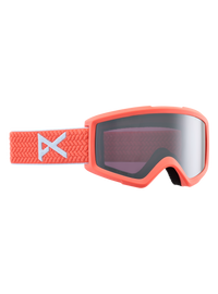 Product image of Anon Helix 2.0 Low Bridge Fit Goggles[Variant:Frame: Peach Echo, Lens: Perceive Sunny Onyx (6% / S4), Spare Lens: Amber (55% / S1)]