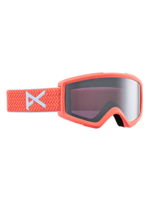 Product image of Anon Helix 2.0 Low Bridge Fit Goggles[Variant:Frame: Peach Echo, Lens: Perceive Sunny Onyx (6% / S4), Spare Lens: Amber (55% / S1)]