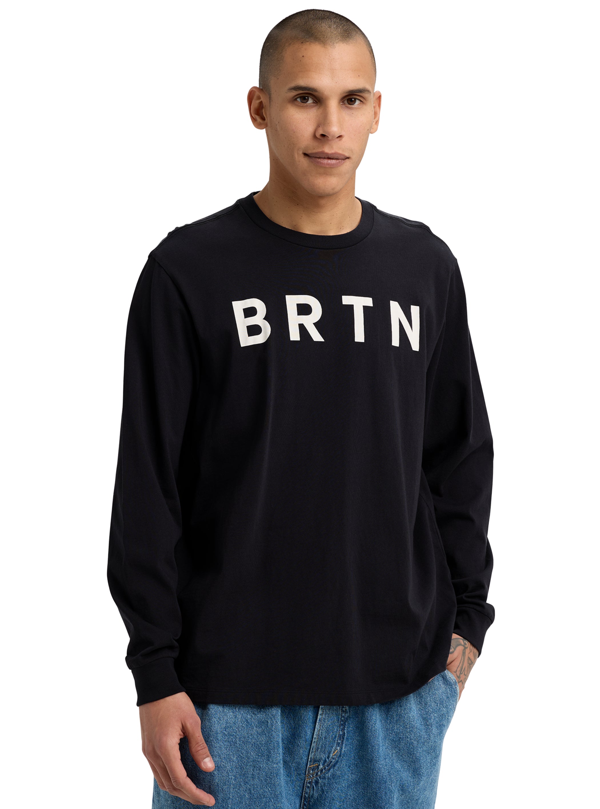 Product image of Burton BRTN Long Sleeve T-Shirt[Variant:True Black]