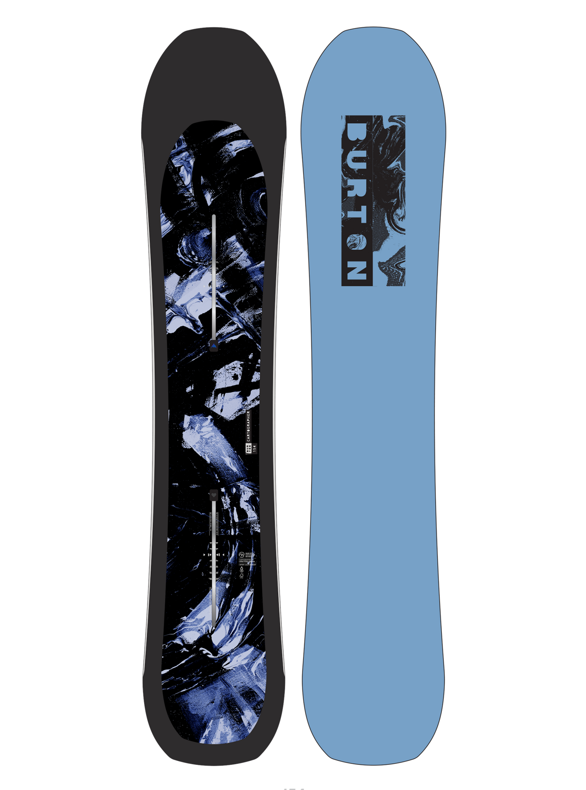 Burton Cartographer Camber Snowboard | Burton.com Winter 2026
