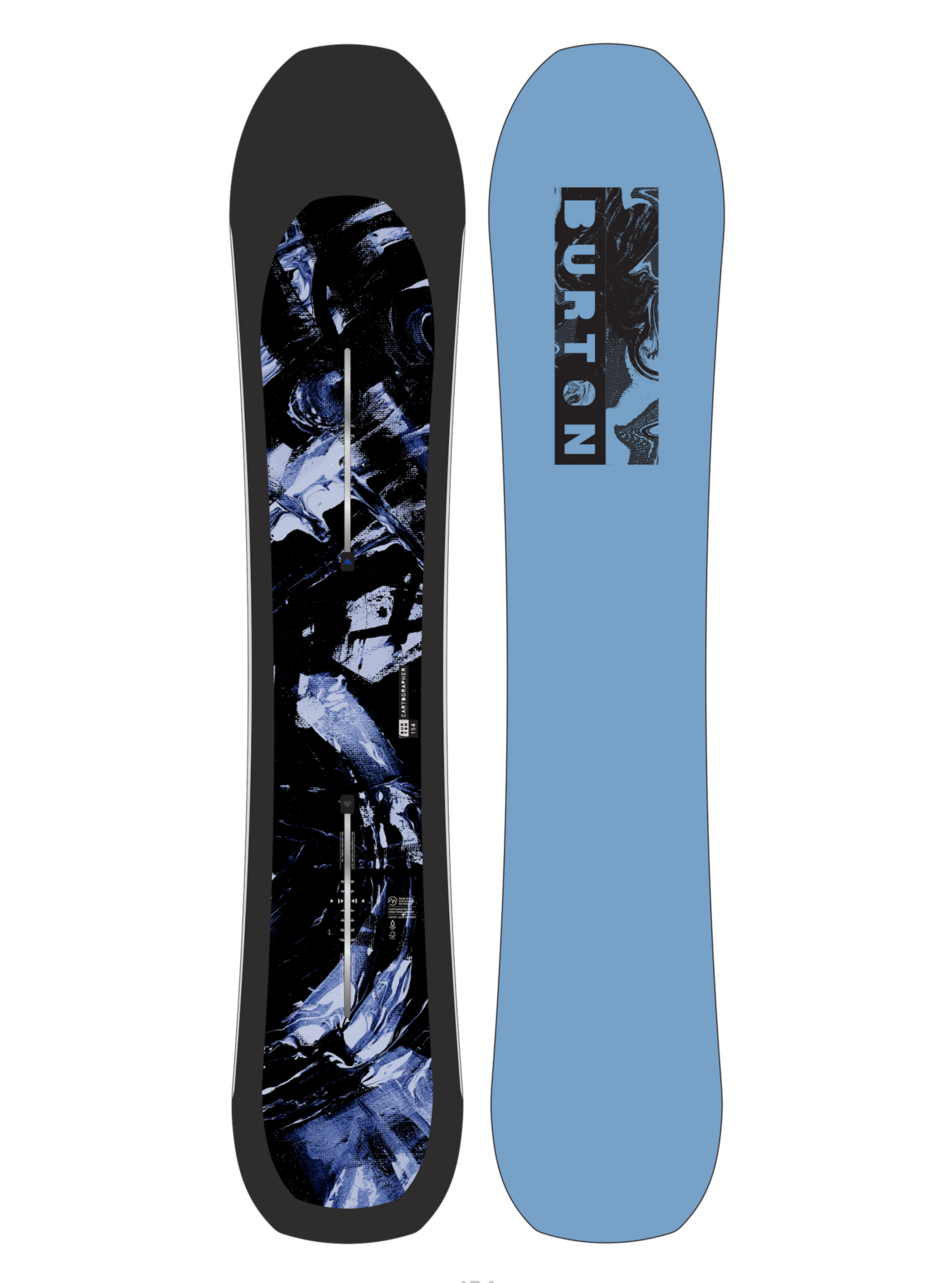 Product image of Burton Cartographer Camber Snowboard[Variant:Graphic]