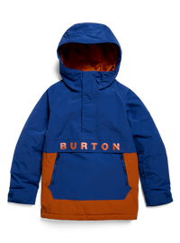Product image of Kids' Burton Frostner 2L Anorak Jacket[Variant:Twilight Blue / Spiced Chai]