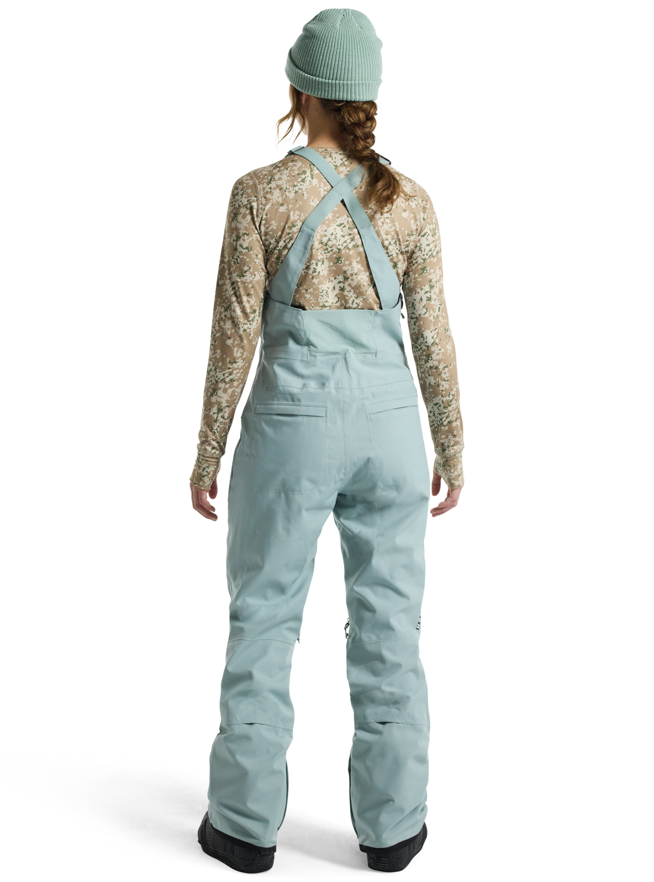 Product image of Women's Burton Reserve 2L Stretch Bib Pants[Variant:Petrol Green]